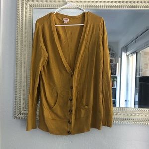 Mustard cardigan